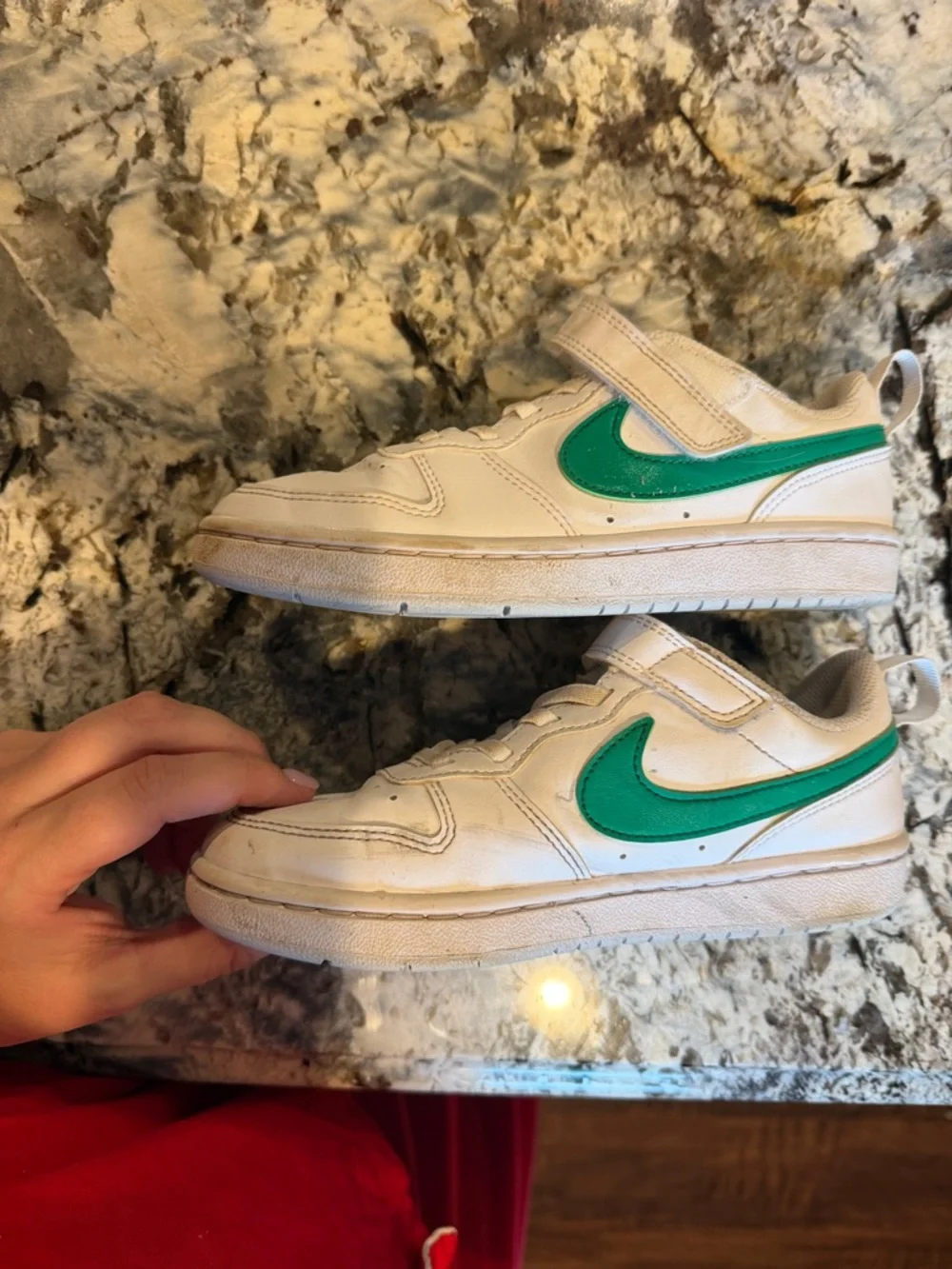 Nike Court Borough Low Recraft white stadium green size 1Y